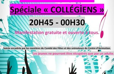 Soirée dansante le 27 février